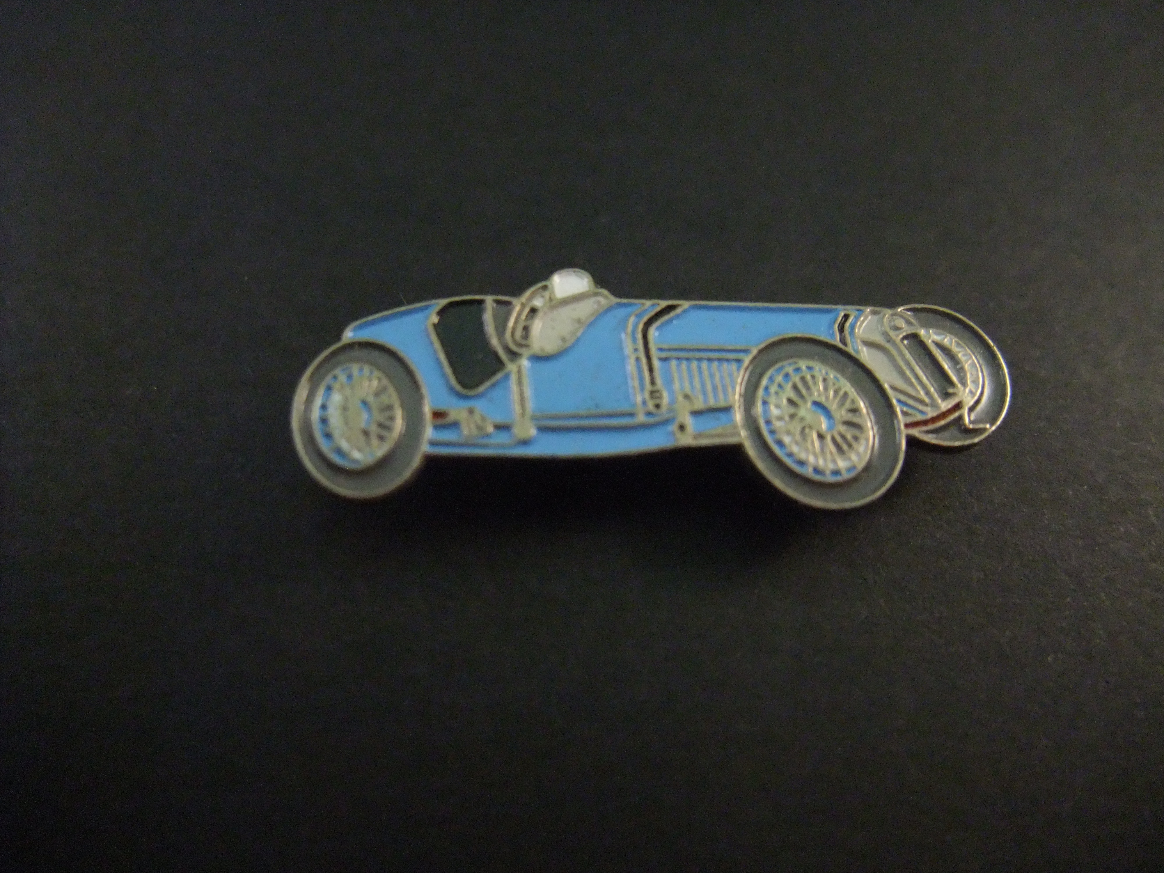 Delage Grand Prix oldtimer blauw